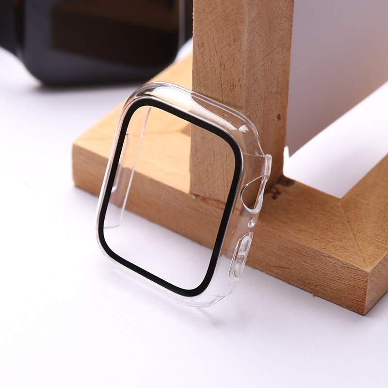 Smartwatch Case - Funda de vidrio templado para Apple