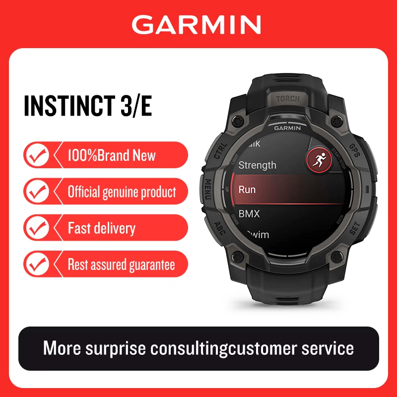 Smartwatch X18 - Reloj Deportivo Garmin Instinct3/E con Energía