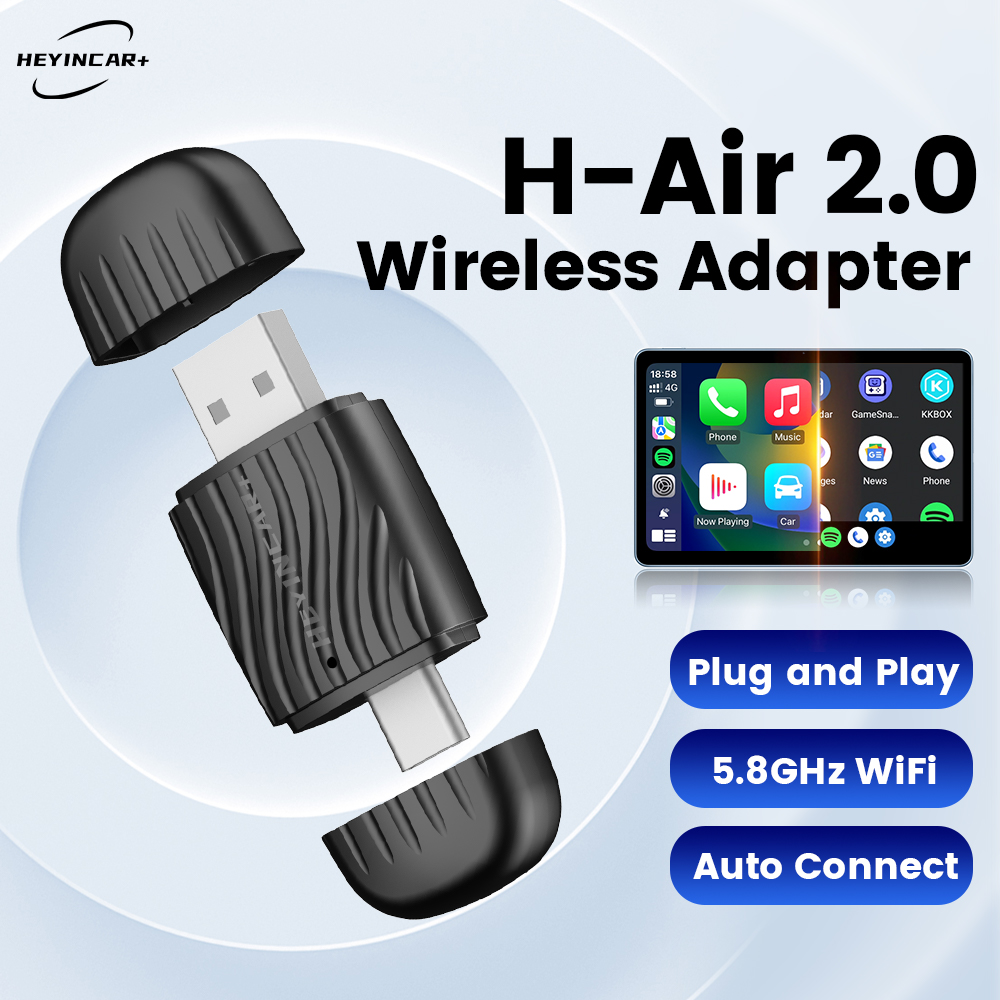 Smartwatch Universal - HEYINCAR Adaptador Inalámbrico 2 en 1
