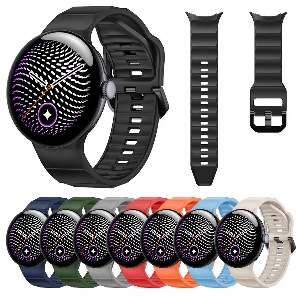 Smartwatch Nexus - Correa de silicona estilo ondulado para