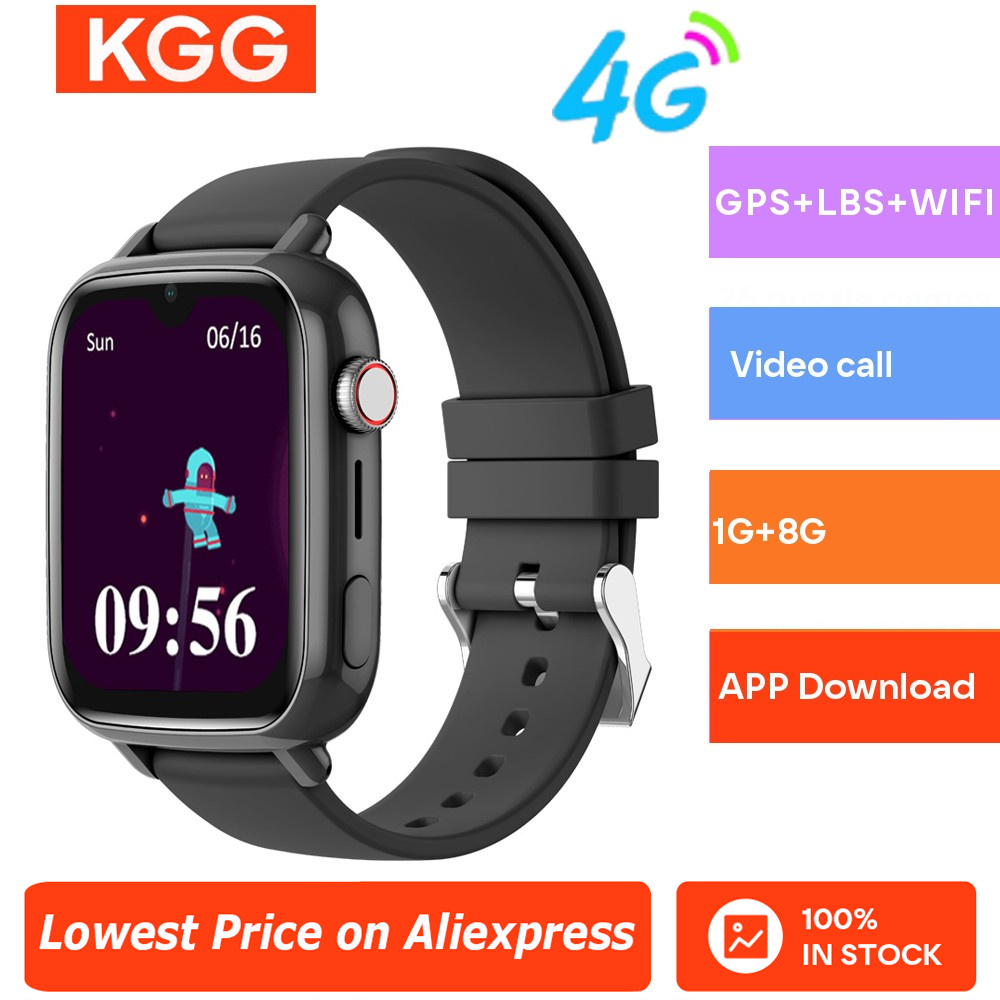 Smartwatch Touch - Reloj inteligente 4G para niños, videollamada,