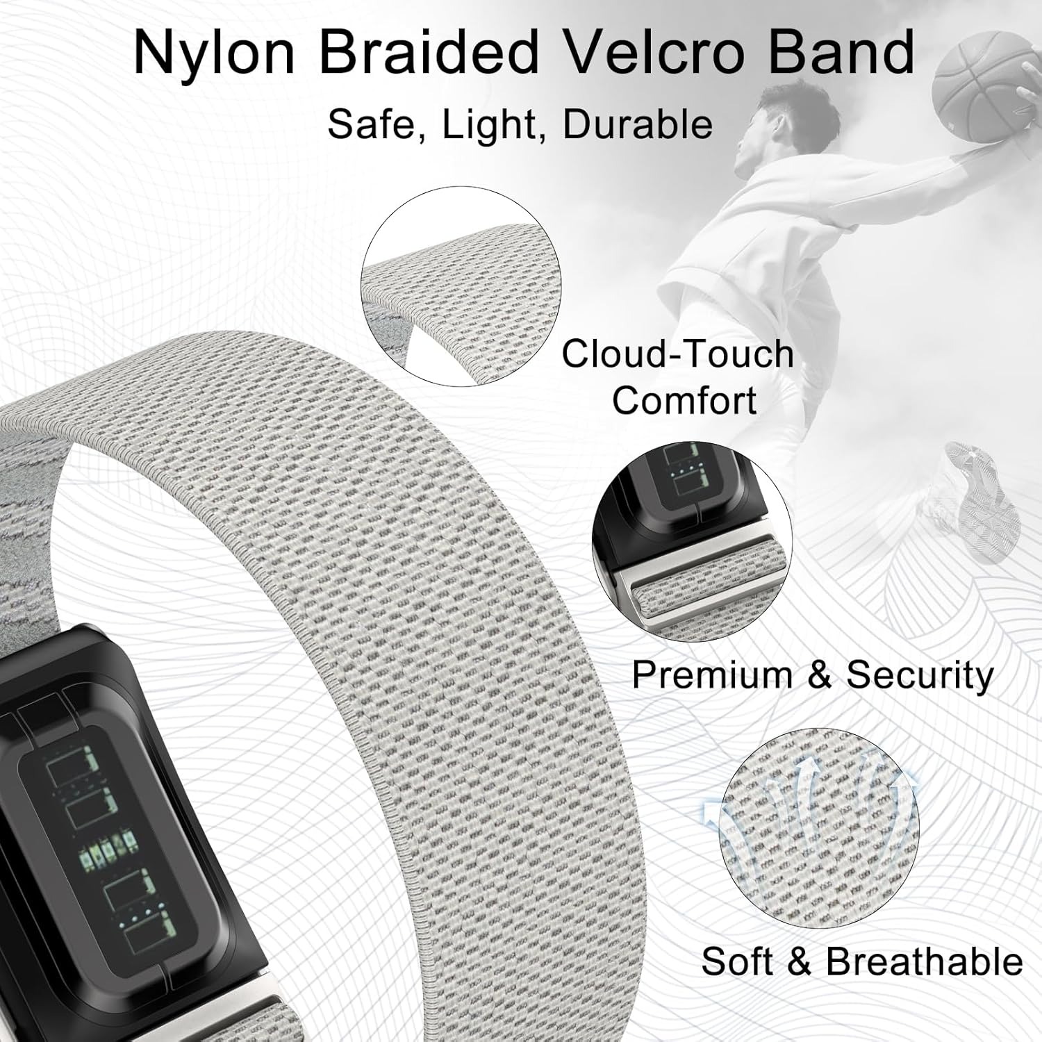 Banda elástica de nailon para  - Milanaise Mesh Band reseña y precio