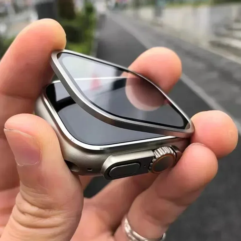 Vidrio templado para Apple Wat - Watch Face Protector reseña y precio