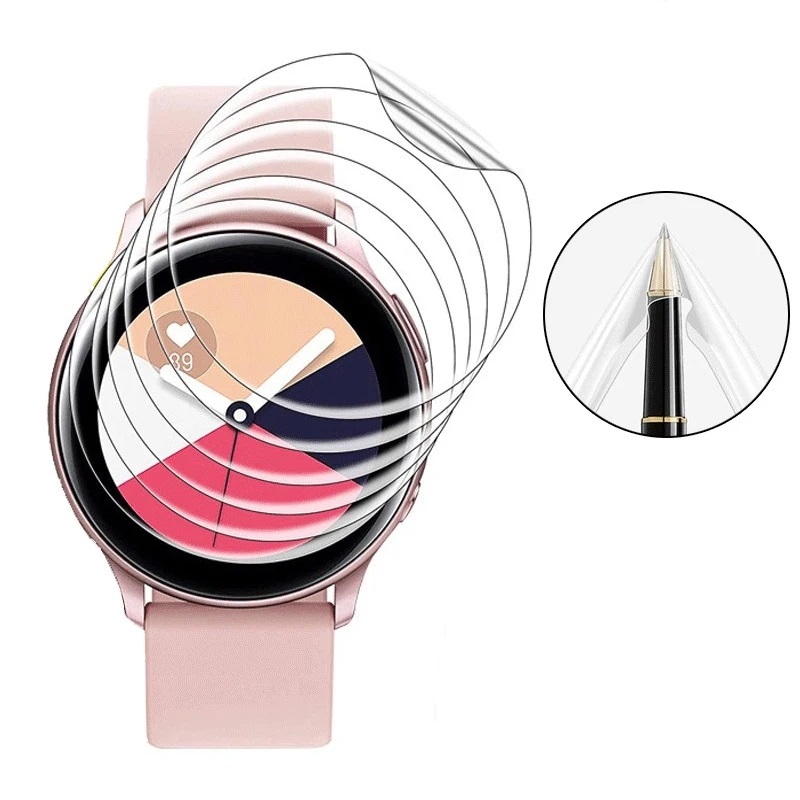 Película protectora de hidroge - Watch Face Protector reseña y precio