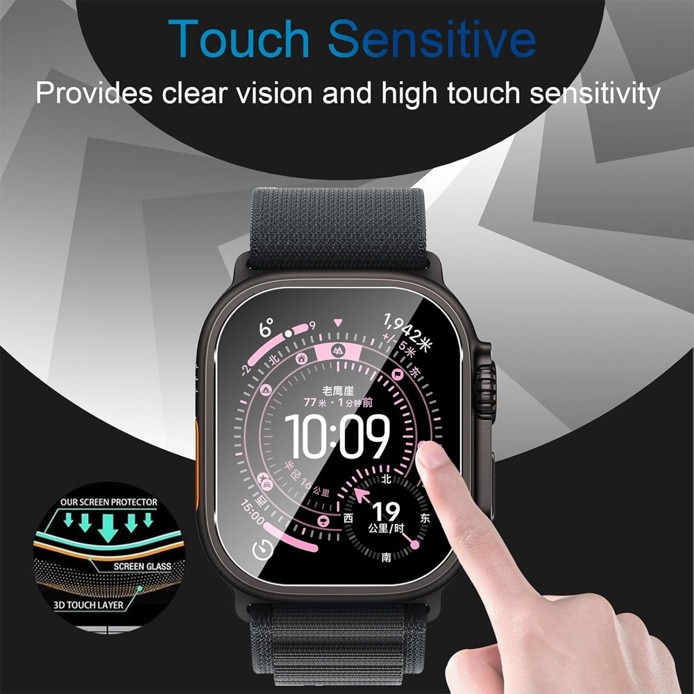 Cristal templado para Apple Wa - Smartwatch Case reseña y precio