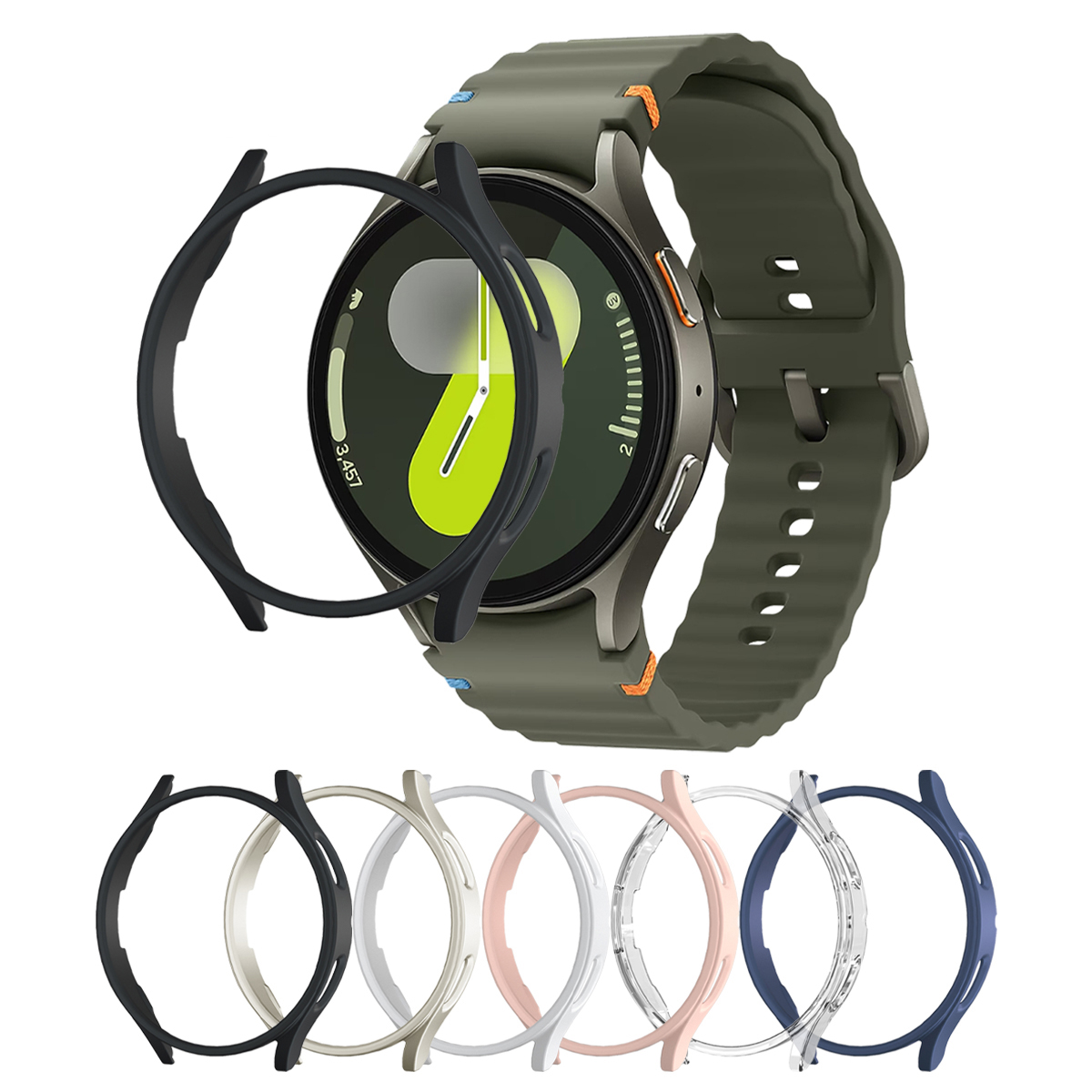 Carcasa de reloj tipo PC para  - Samsung Smartwatch Accessories reseña y precio