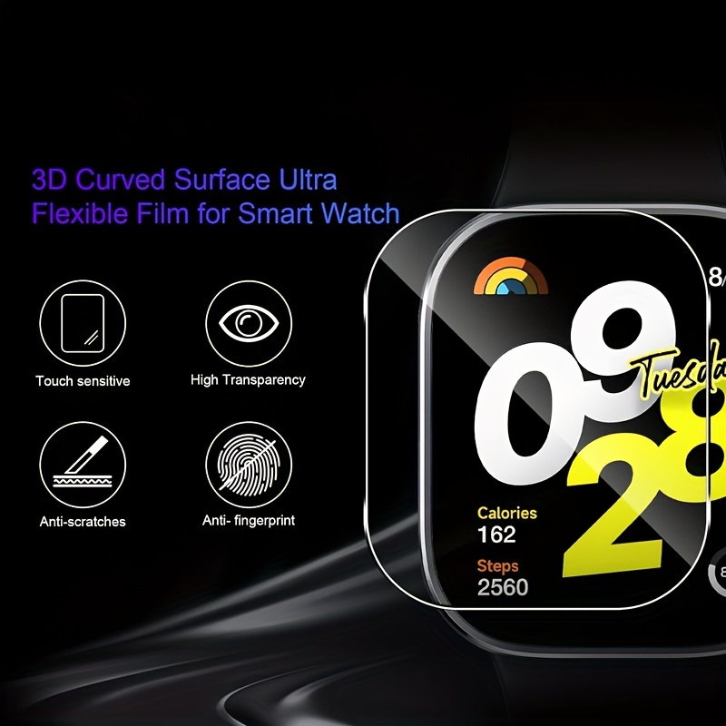 3-5 piezas de vidrio templado  - Watch Face Protector reseña y precio