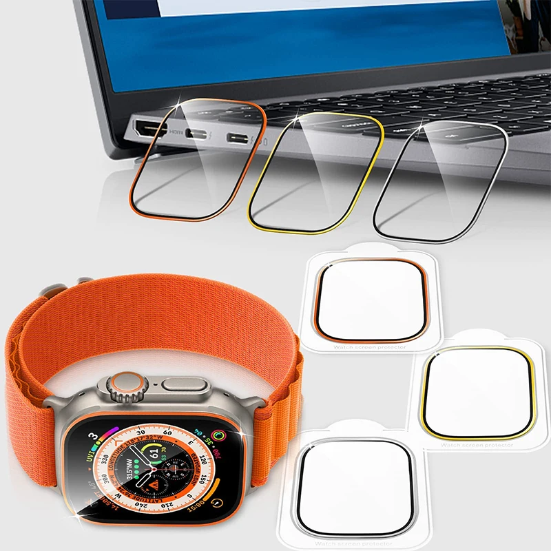 Vidrio templado para Apple Wat - Watch Face Protector reseña y precio