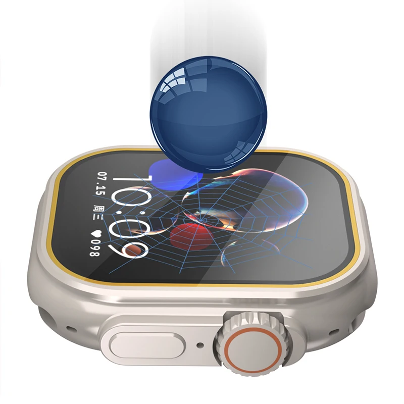 Vidrio templado para Apple Wat - Watch Face Protector reseña y precio