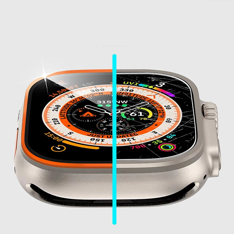 Vidrio templado para Apple Wat - Watch Face Protector reseña y precio