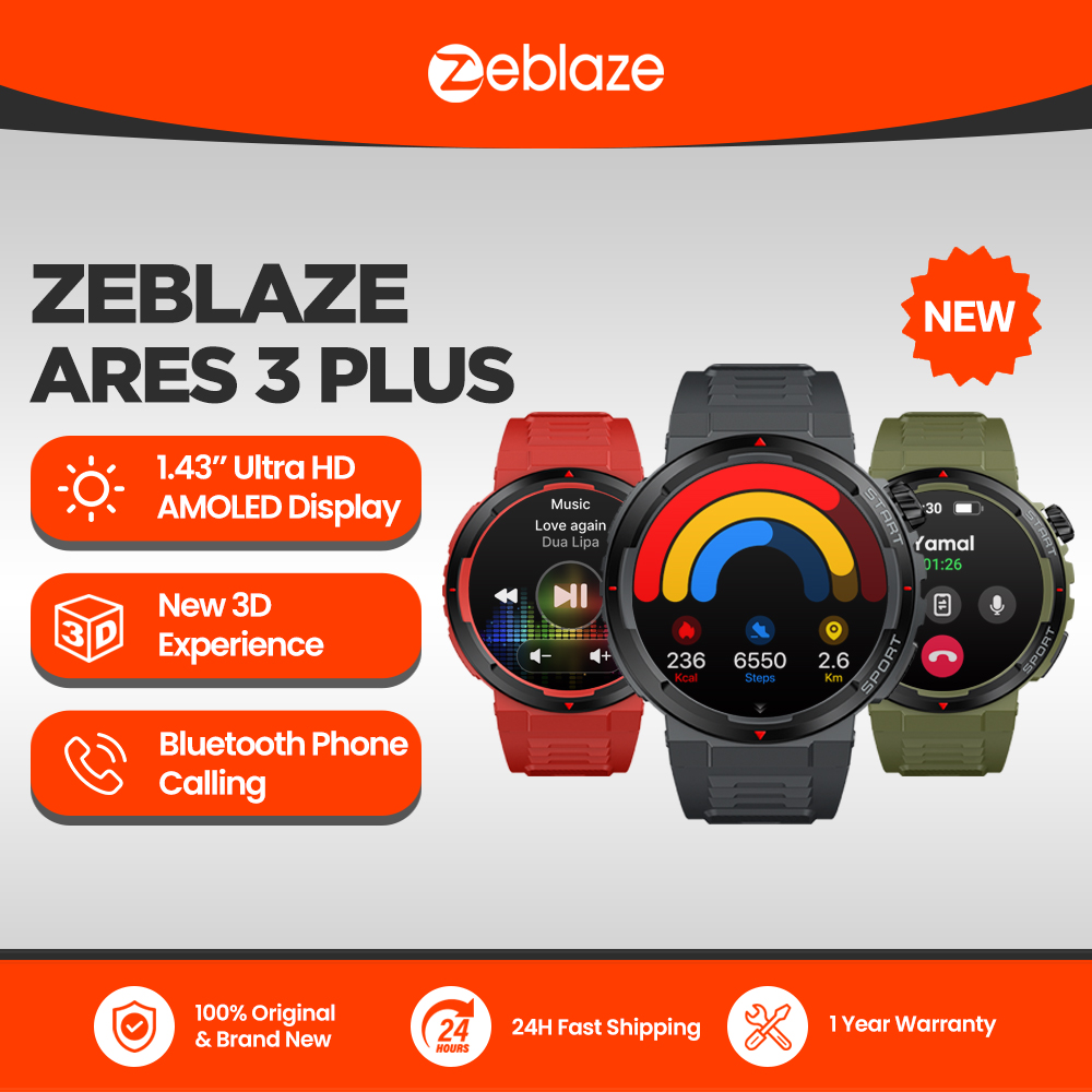 Nuevo reloj inteligente Zeblaz - Smartwatch X reseña y precio