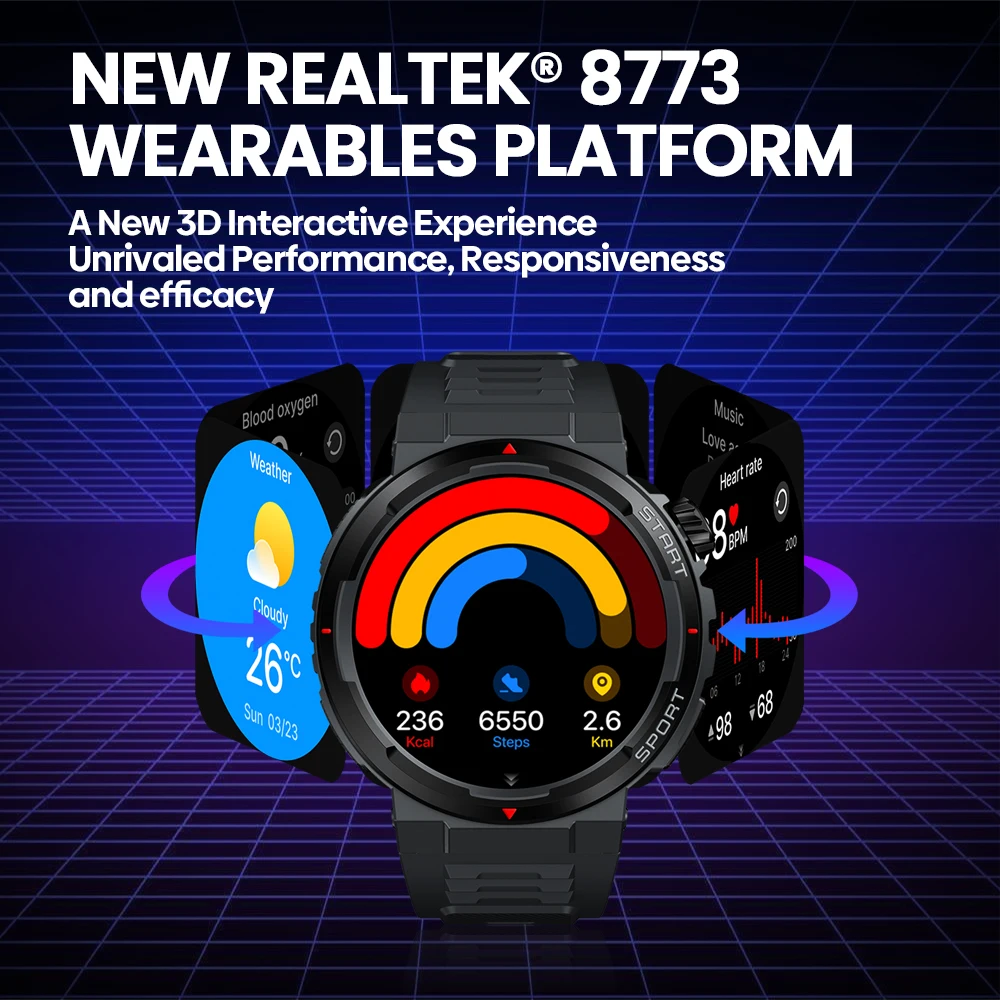 Nuevo reloj inteligente Zeblaz - Smartwatch X reseña y precio