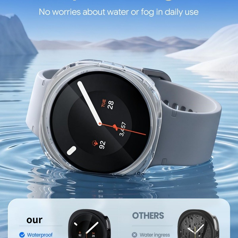 Protector de Pantalla de Vidri - Samsung Smartwatch Accessories reseña y precio